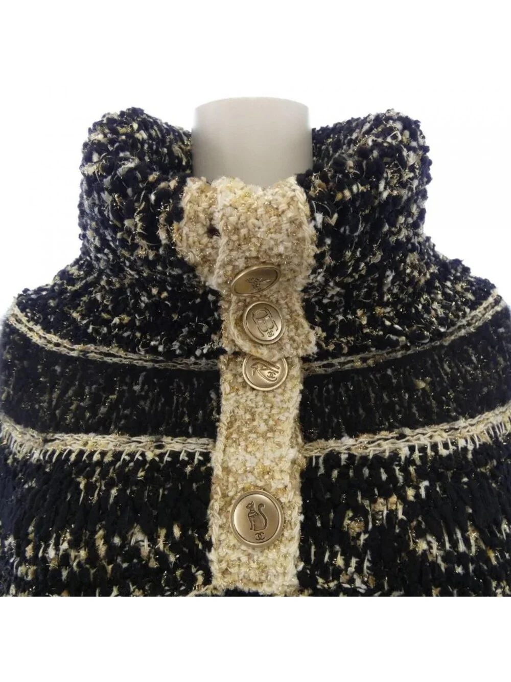 Chanel Knit Sweater Black